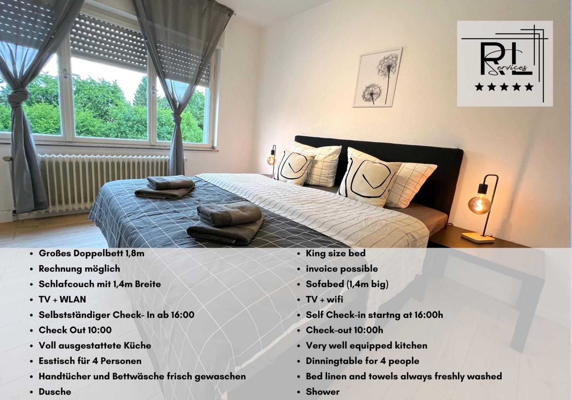 شقة One Bed And One Sofa Bed, Self Check In, Invoice بوروسيا مونشنغلادباخ المظهر الخارجي الصورة